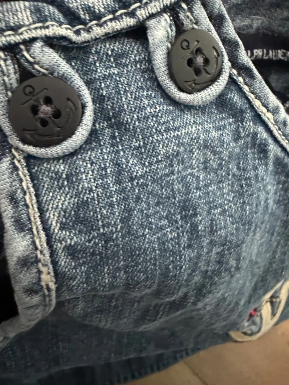 Ralph Lauren anchor denim jumper